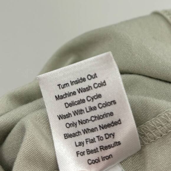 Universal Standard Mineral Gray Close Fit Turtleneck Top - Picture 12 of 12